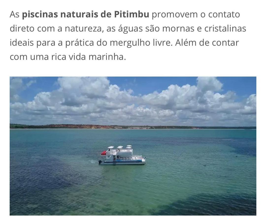 Casa De Praia Pitimbu 피팀부 외부 사진